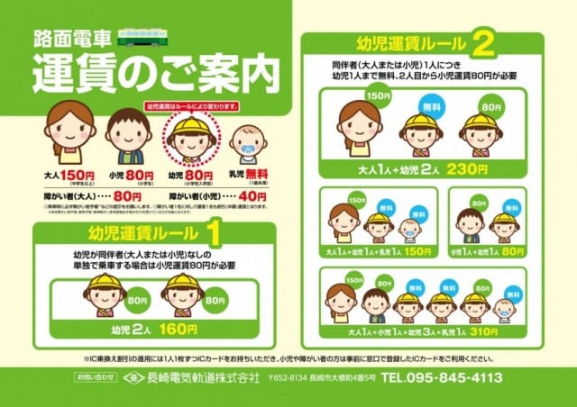 子供運賃取扱いについて